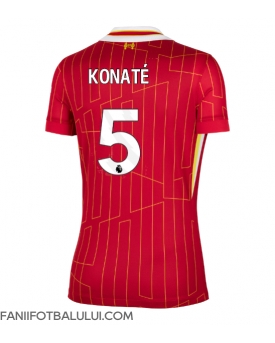 Liverpool Ibrahima Konate #5 Tricou Fotbal Replică 2024-25 Femei Acasa